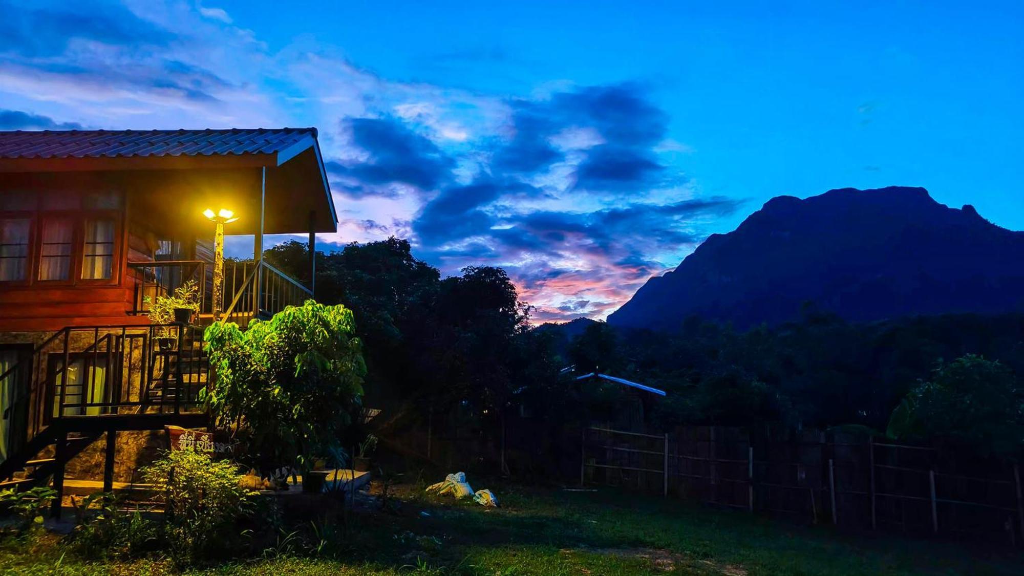 Ferienwohnung Nha-Da Land Chiang Dao Exterior foto