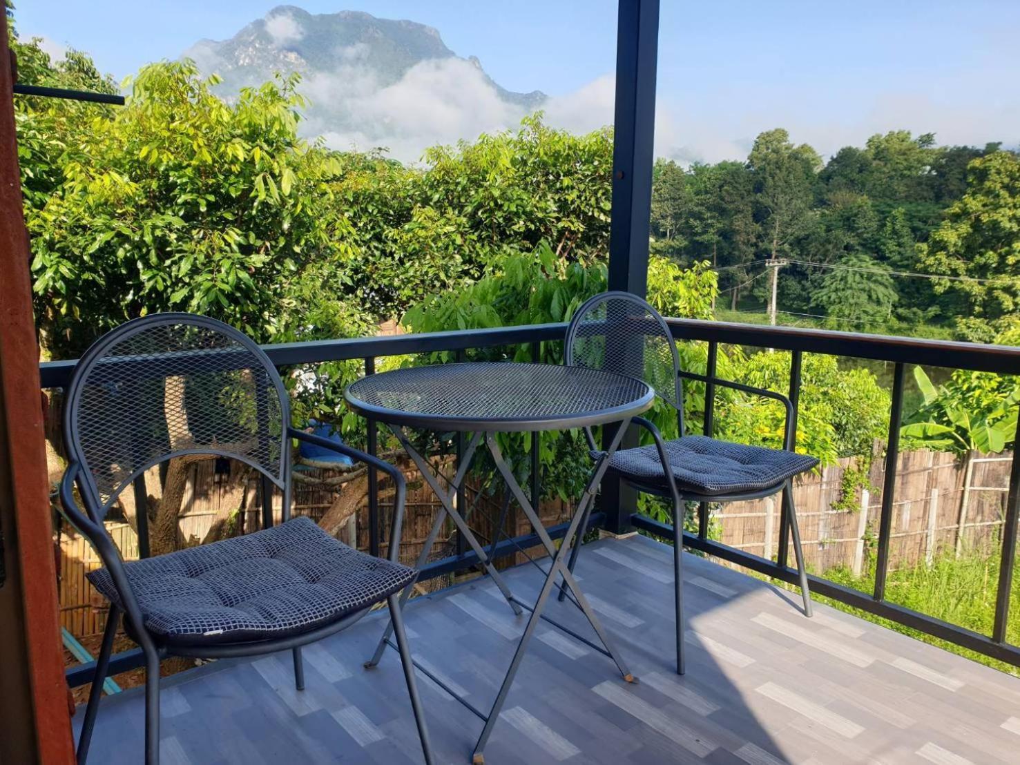 Ferienwohnung Nha-Da Land Chiang Dao Exterior foto