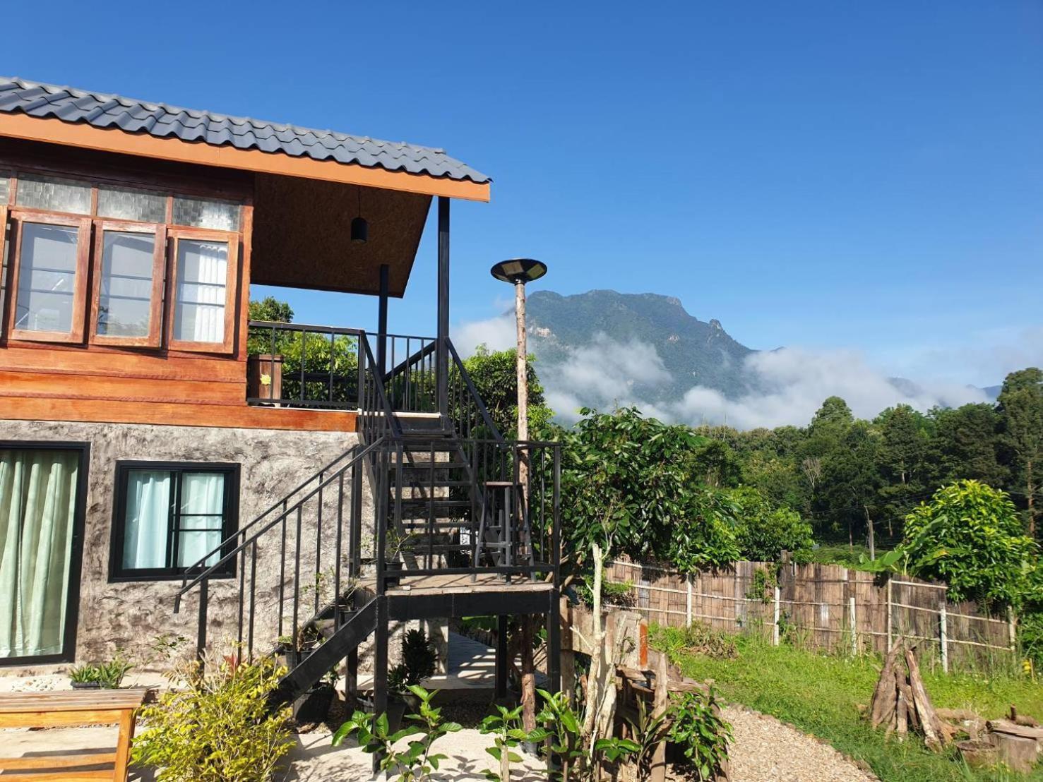 Ferienwohnung Nha-Da Land Chiang Dao Exterior foto