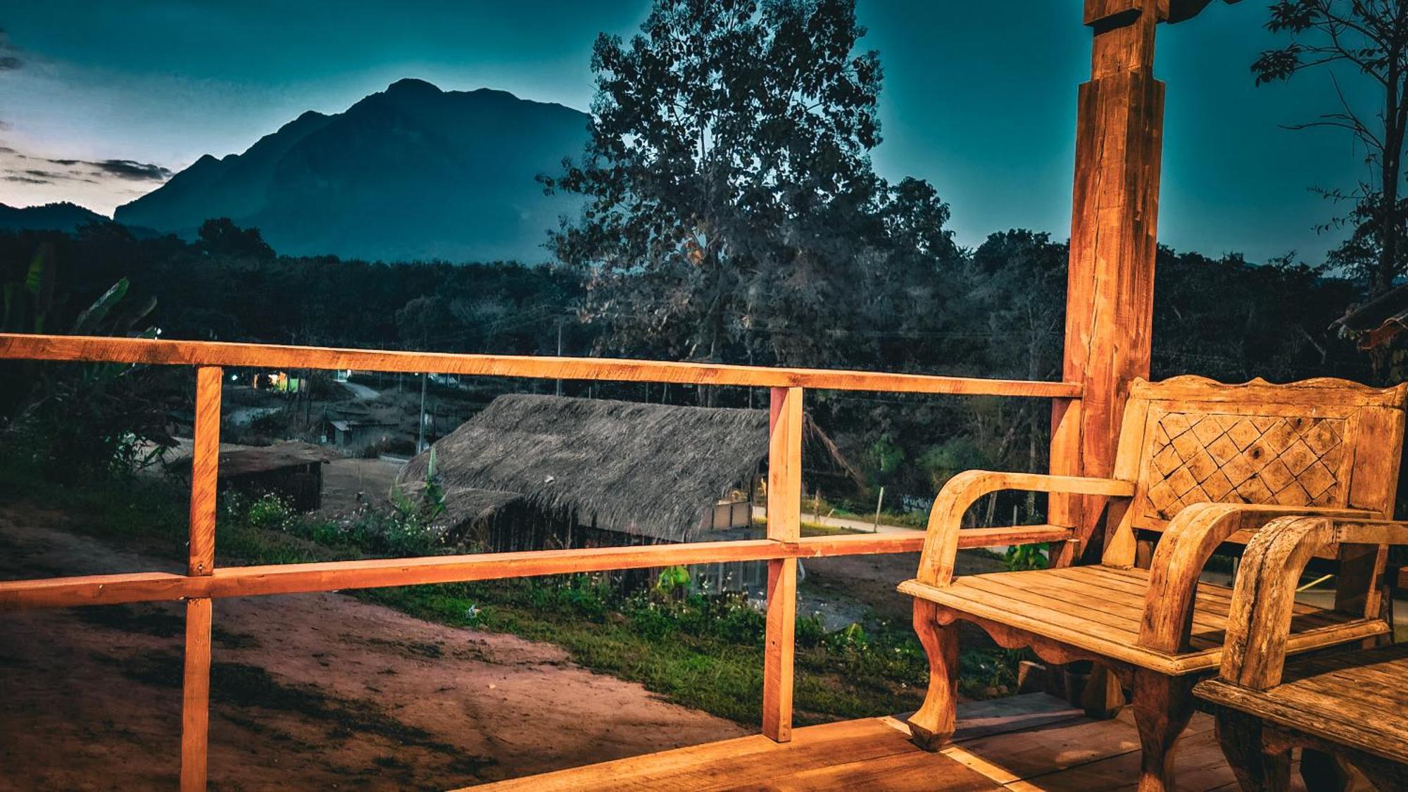 Ferienwohnung Nha-Da Land Chiang Dao Exterior foto
